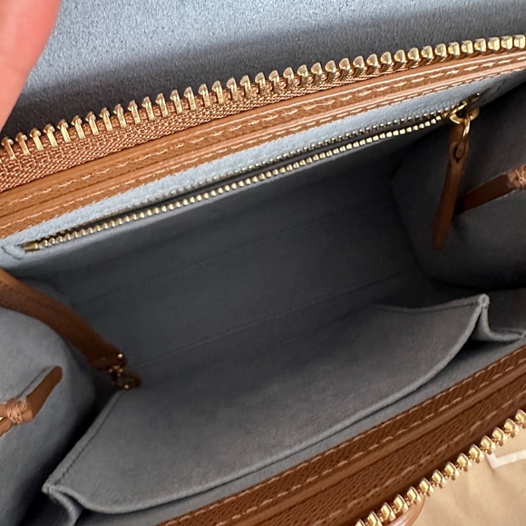 SOLD Senreve Alunna Bag + Statement Strap | Chestnut Pebbled leather - Picture 9 of 9